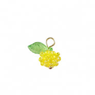 Top facet hangers bes Gold-green yellow