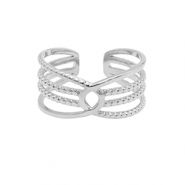 Roestvrij stalen (RVS) Stainless steel ringen Zilver