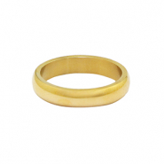 Roestvrij stalen (RVS) Stainless steel ringen Goud