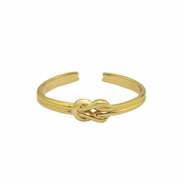 Roestvrij stalen (RVS) Stainless steel ringen Goud