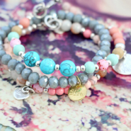 Inspiratiesets Turquoise natuursteen kralen