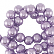 Glasparels 8mm Lilac purple