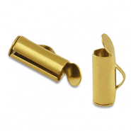 Roestvrij stalen (RVS) Stainless steel onderdelen schuif eindkap Gold