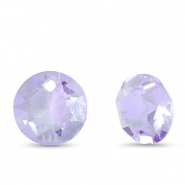 Hangers van Crystal glas rond Light purple