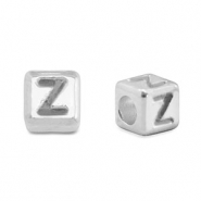 Letterkralen DQ metaal Z Antiek zilver (nikkelvrij)