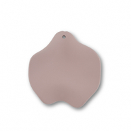 Acryl hangers blad Taupe brown