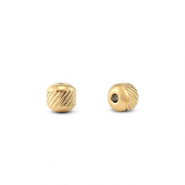 Roestvrij stalen (RVS) Stainless steel kralen 4mm Gold