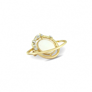 Broches planeet Gold
