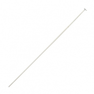 DQ metaal nietstift 50mm Licht zilver (nikkelvrij)