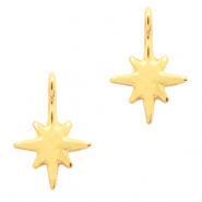 Bedels DQ metaal galaxy star Goud (nikkelvrij)