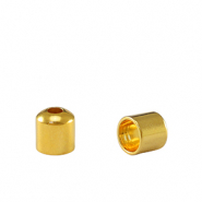Eindkapjes metaal DQ &Oslash;3.2mm Goud (nikkelvrij)