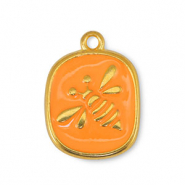 Bedels DQ metaal bij Orange-Goud (nikkelvrij)