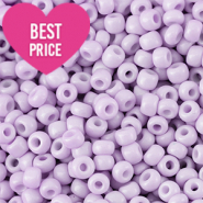 Glaskralen Rocailles 12/0 (2mm) Lilac