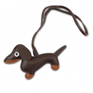 Statement hangers teckel Dark brown