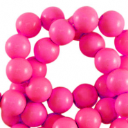18 mm acryl kralen shiny Fuchsia pink