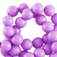 14 mm acryl kralen shiny Lavender purple
