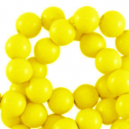 4 mm acryl kralen shiny Yellow