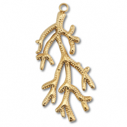 Roestvrij stalen (RVS) Stainless steel hangers koraal Gold