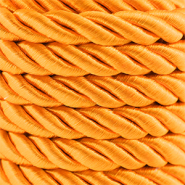 Trendy koord twisted 10mm Orange