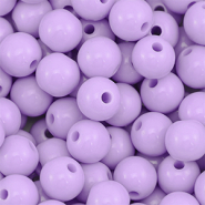 10 mm DQ acryl kralen Pastel lilac