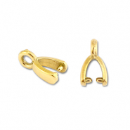 Roestvrij stalen (RVS) Stainless steel onderdelen buighanger voor bedel Gold