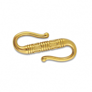 Roestvrij stalen (RVS) Stainless steel onderdelen S-haak sluiting Gold
