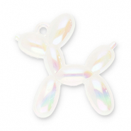 Statement hangers ballon hond Transparent-AB coating
