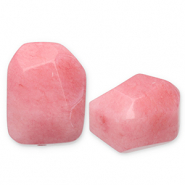 Natuursteen kralen agaat Pink