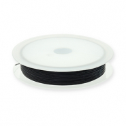 Elastiek rijgdraad 0.5mm Black