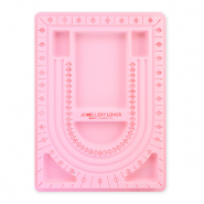 BY31&reg; sieraden rijgbord Pink 8+2
