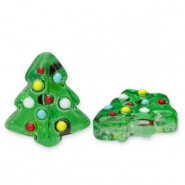 Glaskralen kerstboom Green-multicolour