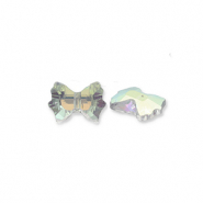 Fashion Facet kralen strik Transparent-AB coating