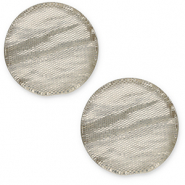 12 mm platte cabochon Polaris Elements Las Vegas Beige