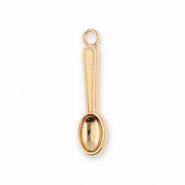 Bedels metaal lepel Gold
