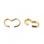 Onderdelen DQ metaal connector Gold (Nickelfree)