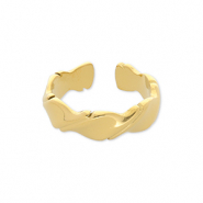 Roestvrij stalen (RVS) Stainless steel ringen Gold