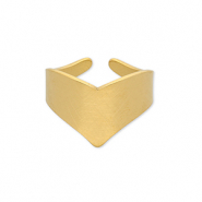Roestvrij stalen (RVS) Stainless steel ringen Gold