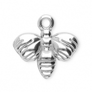 Roestvrij stalen (RVS) Stainless steel bedels bij Silver