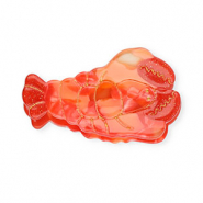 Haaraccessoires haarklem kreeft Red-gold