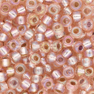 Miyuki rocailles 6/0 Silverlined Ab Light Blush Beige 6-1023