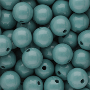 14 mm DQ acryl kralen shiny Cameo blue 15-4414 TCX