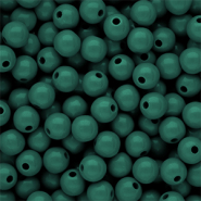 10 mm DQ acryl kralen shiny Mediterranea green 19-4517 TCX