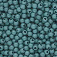 6 mm DQ acryl kralen shiny Cameo blue 15-4414 TCX