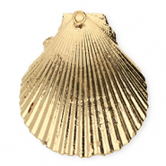 Schelp hangers specials Sint Jacobsschelp Gold