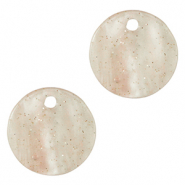 Resin hangers 12mm Sand beige