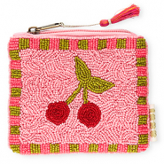 BY31® Etui kersen Pink-red-green