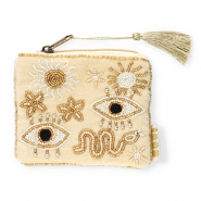 BY31® Etui mystiek Beige-white-nude peach-gold