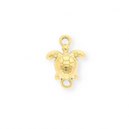 Roestvrij stalen (RVS) Stainless steel onderdelen tussenstuk schildpad Gold