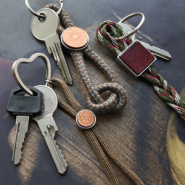 Inspiratiesets Trendy ‘double loop’ sleutelhangers