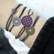 Inspiratiesets Less is more: armbanden van glaskralen